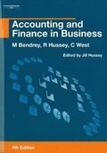 Cover: Accounting and Finance in Business - Cengage Learning EMEA