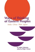 Cover: Ways of Thinking of Eastern Peoples - University of Hawai'i Press