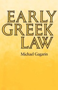 Cover: Early Greek Law - Naval Institute Press