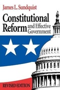 Cover: Constitutional Reform and Effective Government - Brookings Institution