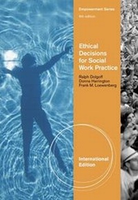 Enlarge image Cover: Ethical Decisions for Social Work Practice - Broadman & Holman Publishers
