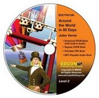 Enlarge image Cover: Around World in 80 Days CD ROM - Edcon Publishing Group