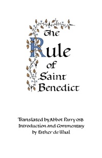 Enlarge image Cover: The Rule of St.Benedict - Gracewing