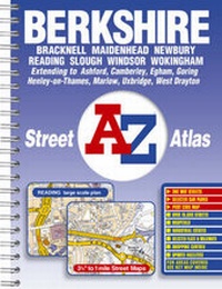 Abbildung von: A-Z Berkshire Street Atlas - Geographers' A-Z Map Co Ltd