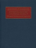 Cover: Settings of the Sanctus and Agnus Dei: Fifteenth-century Liturgical Music v. 5 - Stainer & Bell Ltd