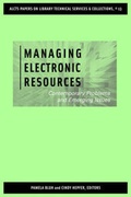 Cover: Managing Electronic Resources - ALA Editions