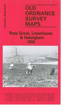 Abbildung von: Rose Grove, Lowerhouse and Habergham 1909 - Alan Godfrey Maps
