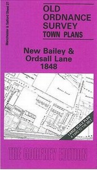 Abbildung von: New Bailey and Ordsall Lane 1848 - Alan Godfrey Maps