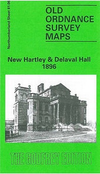 Abbildung von: New Hartley and Delaval Hall 1896 - Alan Godfrey Maps