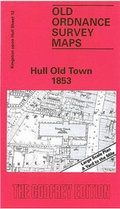 Cover: Hull Old Town 1853 - Alan Godfrey Maps