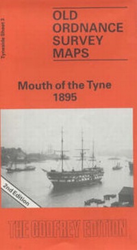 Abbildung von: Mouth of the Tyne 1895 - Alan Godfrey Maps
