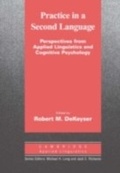 Cover: Practice in a Second Language - Cambridge University Press
