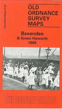 Abbildung von: Baxenden and Green Haworth 1909 - Alan Godfrey Maps