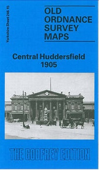 Abbildung von: Central Huddersfield 1905 - Alan Godfrey Maps