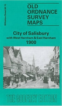 Abbildung von: City of Salisbury 1900 - Alan Godfrey Maps