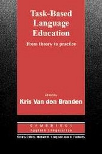 Enlarge image Cover: Task-Based Language Education - Cambridge University Press