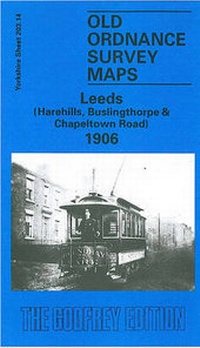 Abbildung von: Leeds - Harehills, Buslingthorpe & Chapeltown Road 1906 - Alan Godfrey Maps