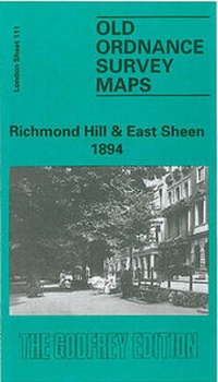 Abbildung von: Richmond Hill and East Sheen 1894 - Alan Godfrey Maps