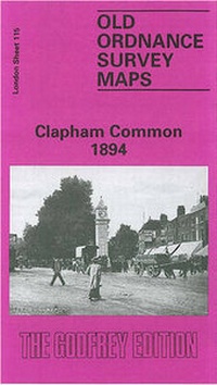 Abbildung von: Clapham Common 1894 - Alan Godfrey Maps