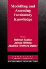 Cover: Modelling and Assessing Vocabulary Knowledge - Cambridge University Press