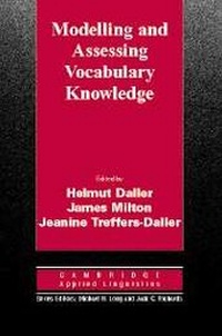 Enlarge image Cover: Modelling and Assessing Vocabulary Knowledge - Cambridge University Press