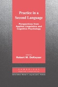 Cover: Practice in a Second Language - Cambridge University Press