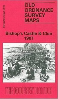 Abbildung von: Bishop's Castle and Clun 1901 - Alan Godfrey Maps