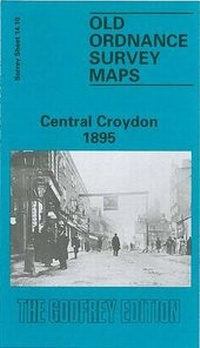 Abbildung von: Central Croydon 1895 - Alan Godfrey Maps