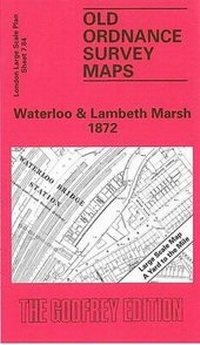 Abbildung von: Waterloo and Lambeth Marsh 1872 - Alan Godfrey Maps