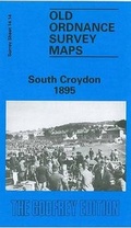 Cover: South Croydon 1895 - Alan Godfrey Maps