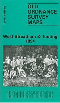 Abbildung von: West Streatham and Tooting 1894 - Alan Godfrey Maps