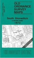 Cover: South Shoreditch and Bunhill Fields 1872 - Alan Godfrey Maps