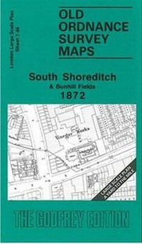 Abbildung von: South Shoreditch and Bunhill Fields 1872 - Alan Godfrey Maps
