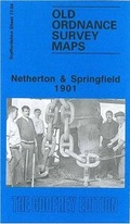Cover: Netherton and Springfield 1901 - Alan Godfrey Maps