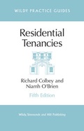 Cover: Residential Tenancies - Wildy, Simmonds and Hill Publishing