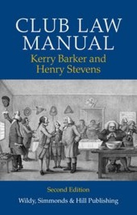 Abbildung von: Club Law Manual - Wildy, Simmonds and Hill Publishing