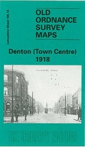 Cover: Denton (Town Centre) 1918 - Alan Godfrey Maps