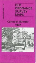 Cover: Cannock (North) 1902 - Alan Godfrey Maps
