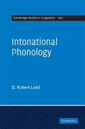 Cover: Intonational Phonology - Cambridge University Press