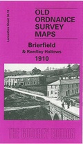 Cover: Brierfield and Reedley Hallows 1910 - Alan Godfrey Maps