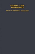 Cover: Prospect for Metaphysics - Greenwood Press