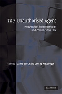 Abbildung von: The Unauthorised Agent - Cambridge University Press
