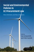 Cover: Social and Environmental Policies in EC Procurement Law - Cambridge University Press