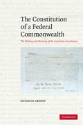 Cover: The Constitution of a Federal Commonwealth - Cambridge University Press