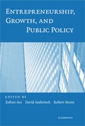 Cover: Entrepreneurship, Growth, and Public Policy - Cambridge University Press