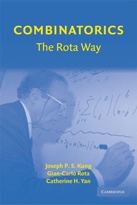 Enlarge image Cover: Combinatorics: The Rota Way - Cambridge University Press