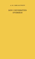 Cover: New Universities Overseas - Praeger Publishers Inc