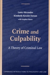 Enlarge image Cover: Crime and Culpability - Cambridge University Press