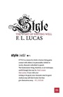 Cover: Style - Harriman House