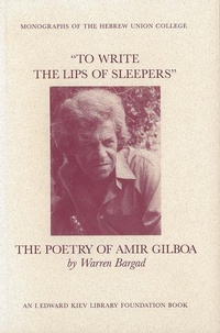 Enlarge image Cover: To Write the Lips of Sleepers - Hebrew Union College Press,U.S.